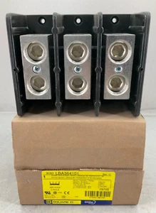 NEU SQUARE D 9080LBA364101 STROMVERTEILERBLOCK 600V HAUPT-/ZWEIG #4-600MCM - Bild 1 von 9