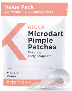 Killa Acne Patches for Face - World'S Most Potent Pimple Patch with Fast-Acting - Picture 1 of 12