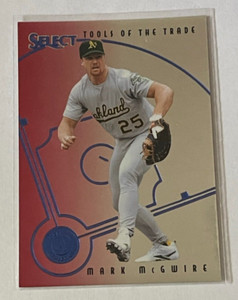 1997 MLB Select Tools of the Trade Mark McGwire Frank Thomas #19