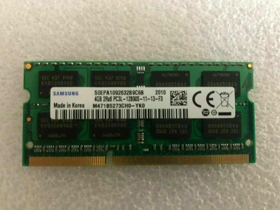 New Samsung 4GB RAM Memory for Dell Latitude E7240 E7250 PC3L-12800S-11-13-F3 - Image 1 of 1