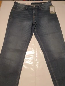 Men's W32 H&M Regular Tapered Jean's L32 Blue - Picture 1 of 8