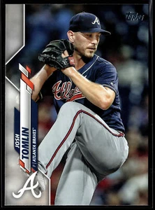 2020 Topps Update #U-182 Josh Tomlin Atlanta Braves - Picture 1 of 2