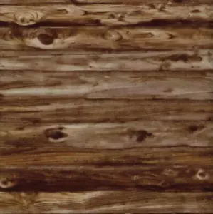Wood Fence Horsin' Around Brown Quilt Sew Fabric RILEY BLAKE - Picture 1 of 1