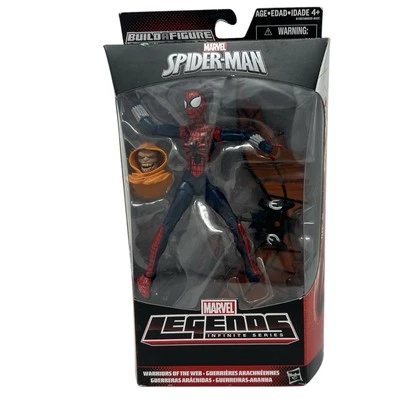 Marvel Legends Infinite 系列 Web Warriors 蜘蛛女孩 Hobgoblin BAF — 第 1/3 张图片