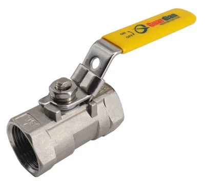 1-1/4" 316 Stainless Steel Ball Valve Reduced Port 1PC Design 2000 PSI Fire Safe - Image 1 of 2