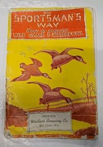Vintage WALTER'S Beer Sportsmans Way Cookbook Recipe Book Eau Claire WI - Picture 1 of 15