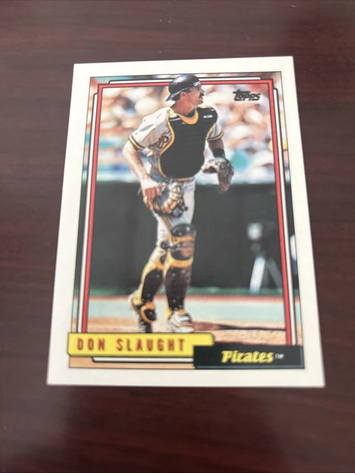 1992 Topps Don Slaught Pittsburgh Pirates #524 NM-MINT - Image 1 of 1