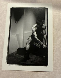 Mike blue San Fran David Sprigle 1990 phenomenon factory postcard Photo Gay Int - Picture 1 of 5