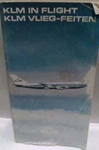 Mappa libretto di volo KLM Royal Dutch Airlines vintage 1971 - Foto 1 di 5