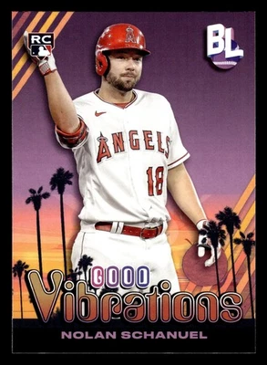 2024 Topps Big League - Good Vibrations - #GV-21 Nolan Schanuel - Image 1 of 2