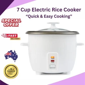 7 Cup Electric Rice Cooker – Quick & Easy Cooking, Ideal for Home (AU) - Picture 1 of 9