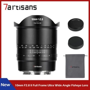 7artisans 10mm F2.8II Fisheye Wide Angle Full Frame Lens for Sony Nikon Canon L - Picture 1 of 7