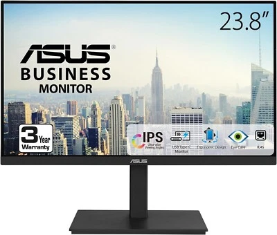 ASUS 23.8” 1080P Docking Monitor (VA24ECPSN) - Full HD - Image 1 of 4