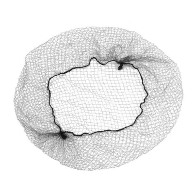 100 Pcs Hair Nets Elasticity Invisible Elastic Mesh Hair Net for Food Service - Image 1 of 4