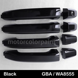 2014-2018 Silverado Front & Rear Door Handle Black GBA WA8555 - Picture 1 of 14