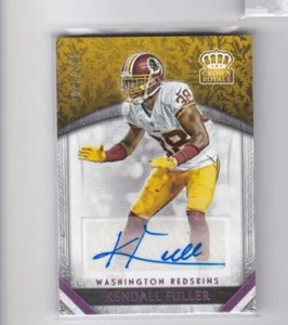 KENDALL FULLER '16 PANINI PREFERRED-CROWN ROYALE AUTOGRAPH ROOKIE-SERIAL #'D/250 - Picture 1 of 24