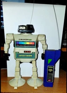 Seltener 1985 Bandai/Tonka Power Marcher RC Roboter Anhalter - Japan Gobot. Schaltet sich ein - Bild 1 von 3