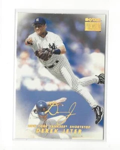 1999 SkyBox Premium #154 Derek Jeter Yankees - Foto 1 di 1