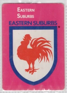 🔥 1988 Scanlens EASTERN SUBURBS EMBLEM  19 of 144 🔥#2 - Picture 1 of 1