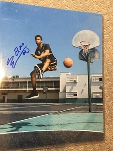 Emmanuel Mudiay Signed Autograph Auto 11x14 Photo COA Jazz Nuggets Knick’s - Picture 1 of 3