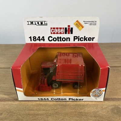 1987 Ertl 1/80 Scale Die-cast Case IH 1844 Cotton Picker NIB 211-1HDO - Image 1 of 4