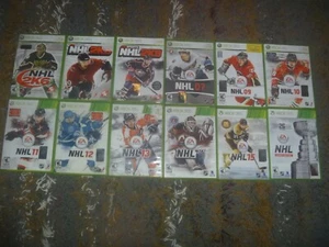 NHL Hockey Games (Microsoft Xbox 360) Tested Works Great With Case - Picture 1 of 14