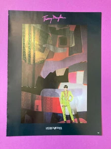 Publicité Mugler Thierry 1985 mode automne hiver 80s vintage presse collection - Picture 1 of 1