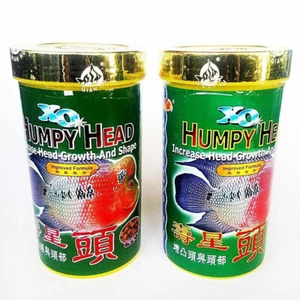 2 x Xo Ocean Free Flowerhorn Cichlid Fish Food Humpy Head Medium Pellet 120g. - Picture 1 of 4