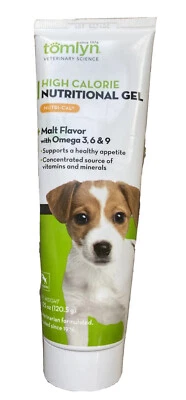 Tomlyn Gel Nutricional Alto en Calorías para Cachorros Nutri-Cal 4.25 OZ Nuevo Sellado Foto 1 de 4