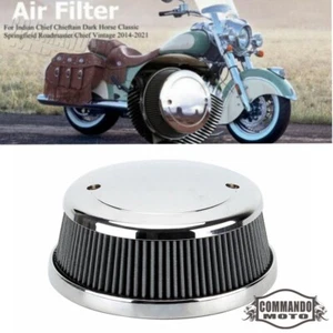 Air Filter Air Cleaner For Indian Chief Chieftain Roadmaster Vintage 2014-2023 - Picture 1 of 10