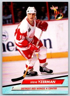 1992-93 Fleer Ultra STEVE YZERMAN #55 Red Wings HOF FREE Ship! - Image 1 of 2