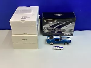 1999 HOT WHEELS LEGENDS 1/24 & 1/64 SCALE SHELBY GT 500 VERY NICE !! - Picture 1 of 24