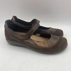 Naot Kirei Mary Jane Casual Metallic Brown Leather Shoes Womens Size 39 US 8 (2)