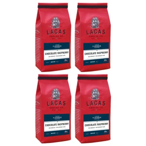 Café chocolate frambuesa molido con sabor Lacas 12 oz 4 cuentas - Imagen 1 de 6