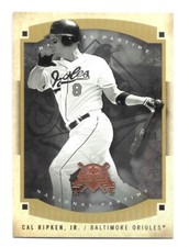 2005 FLEER NATIONAL PASTIME CAL RIPKEN JR. SP BASE CARD #482/699 (ORIOLES)
