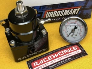 Raceworks FPR-502BK Fuel pressure regulator + Turbosmart pressure gauge - Picture 1 of 6