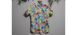 J. Press x Frances Valentine Short Sleeve Hawaiian Shirt, Large, MSRP $140 - Picture 1 of 4