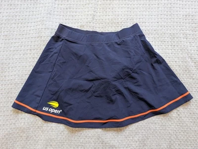 Polo Ralph Lauren US Open Tenis Falda Skort Mujer Pequeña Azul Marino Naranja Atlética Foto 1 de 4