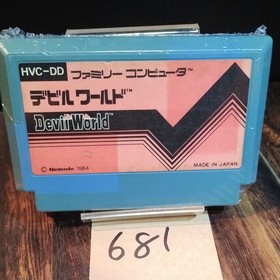 Devil World "Operation confirmed! Famicom" [Used] Famicom