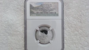 2019 S River Of No Return Quarter Silver .999 NGC PF69 Ultra Cameo First Release - Picture 1 of 10
