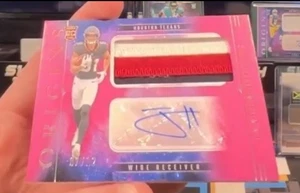 2025 Panini Origins Jayden Higgins Rookie Patch Auto RPA RC FOTL /12 - Picture 1 of 1