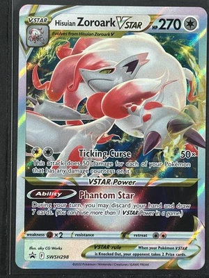 Hisuian Zoroark VSTAR #SWSH298 SWSH: Sword & Shield Promo Cards 250010 - Image 1 of 2