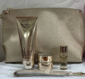ESTEE LAUDER  Re-Nutriv 3 Pc. Travel Exclusive Cosmetic Bag - Picture 1 of 6