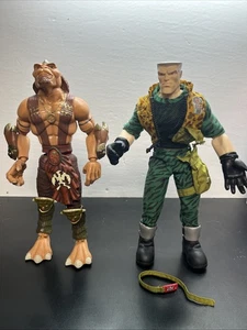 Vintage 1998 Small Soldiers CHIP Hazard & Archer 12" Doll Action Figures W17 - Picture 1 of 9