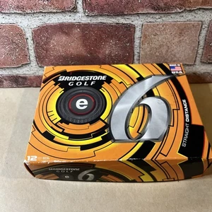 Bridgestone E6 Straight Distance Dual Dimple Golfbälle - 12 Stück Box Neu im Karton NEU - Bild 1 von 4