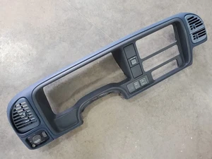 95-98 & 99 Chevy Silverado Speedometer Dash Cluster Surround Trim Bezel Blue - Picture 1 of 22