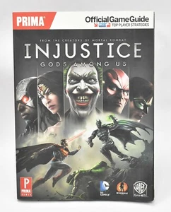 Injustice Gods Among Us Prima Official Game Strategy Guide XBox 360 PS3 WII U - Bild 1 von 2