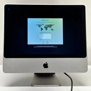 Apple iMac Core 2 Duo 20" 2009 160GB HDD El Captain W/ power cord (NO SOUND) - Picture 1 of 4