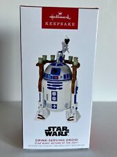Hallmark 2023 Star Wars R2-D2 DRINK-SERVING DROID Limited Edition Ornament