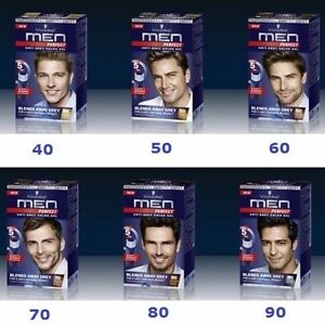 (see VID)  Schwarzkopf MEN PERFECT Anti Grey Hair Mens Natural Hair Color Gel